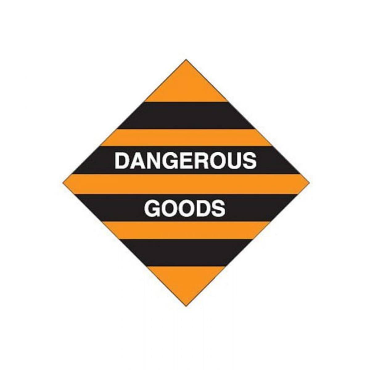 Dangerous Goods Label - 250 x 250mm