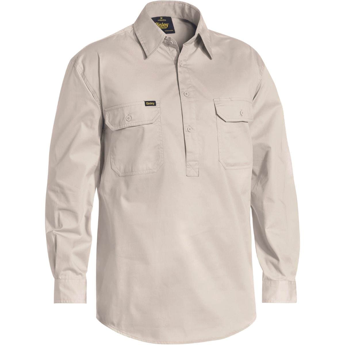 Bisley Closed Front Cool Lightweight Drill Shirt BSC6820