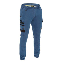 Bisley Flx & Move™ Stretch Denim Cargo Cuffed Pants BPC6335