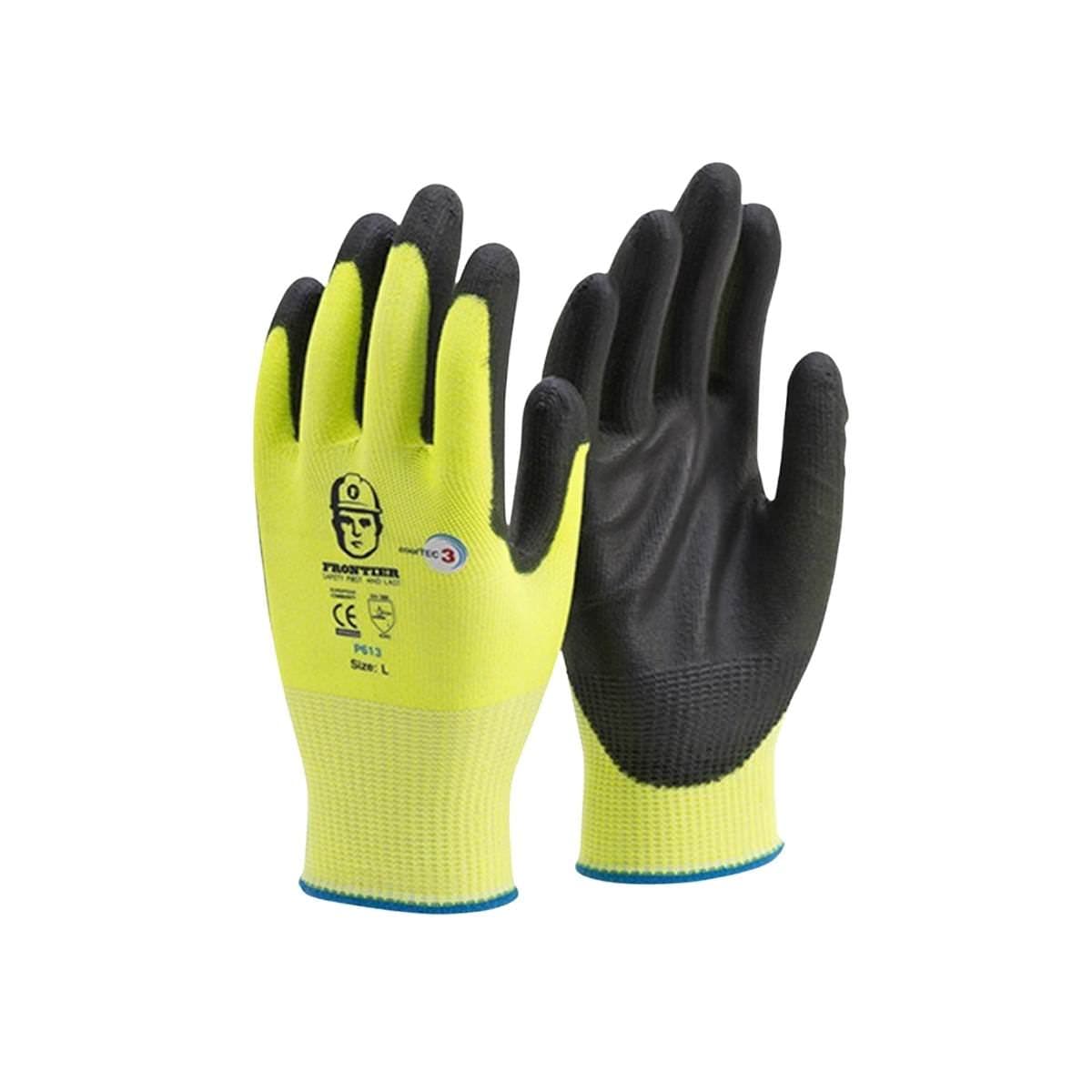 Glove Frontier Cooltec3 PU Coat. C3 HiVis (Pair)