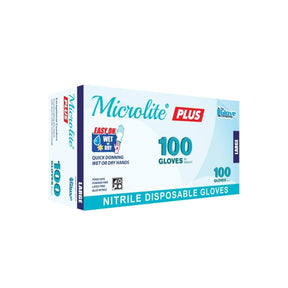 TGC Microlite® Plus Nitrile Disposable Gloves 23011 (Box Of 100)