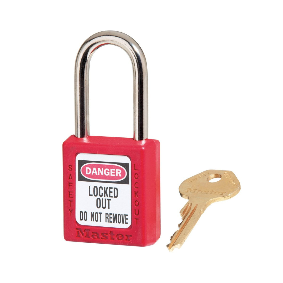 Master Lock Zenex Thermoplastic Safety Padlock 0410 (Each)