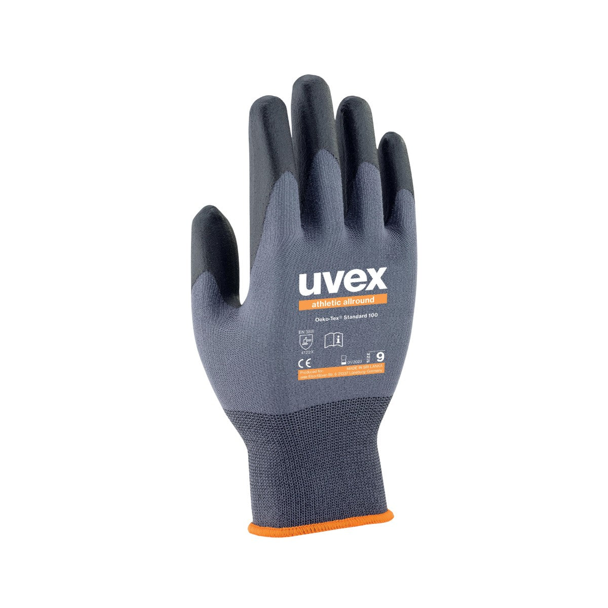 uvex Athletic All-round Assembly Glove 60028 (Box of 10)